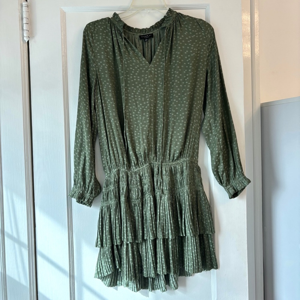 Current Air Green Mini Dress